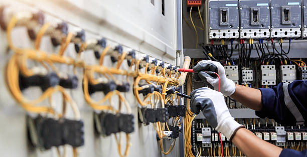 Professional Electrical Panel Upgrade technician working in Winfield, IN